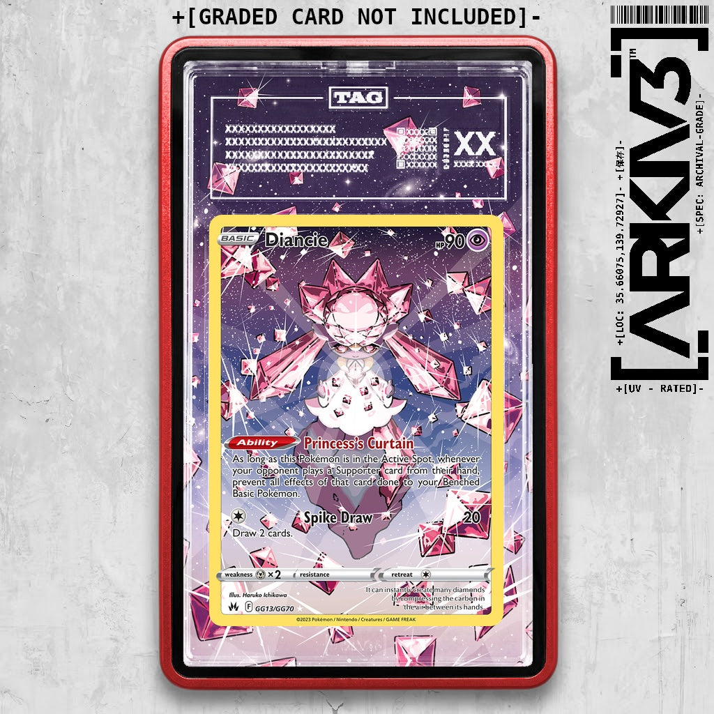ARKIV3 TAG graded front - Red