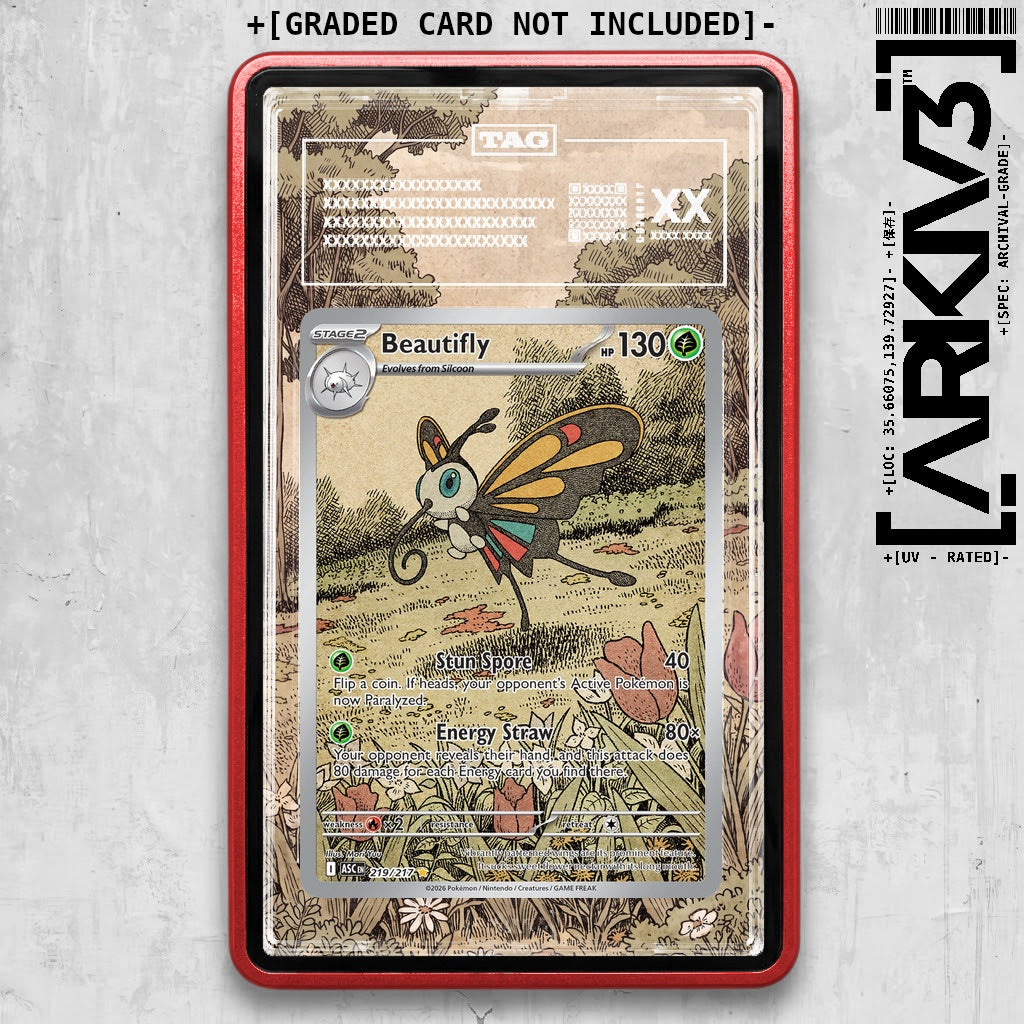 ARKIV3 TAG graded front - Red