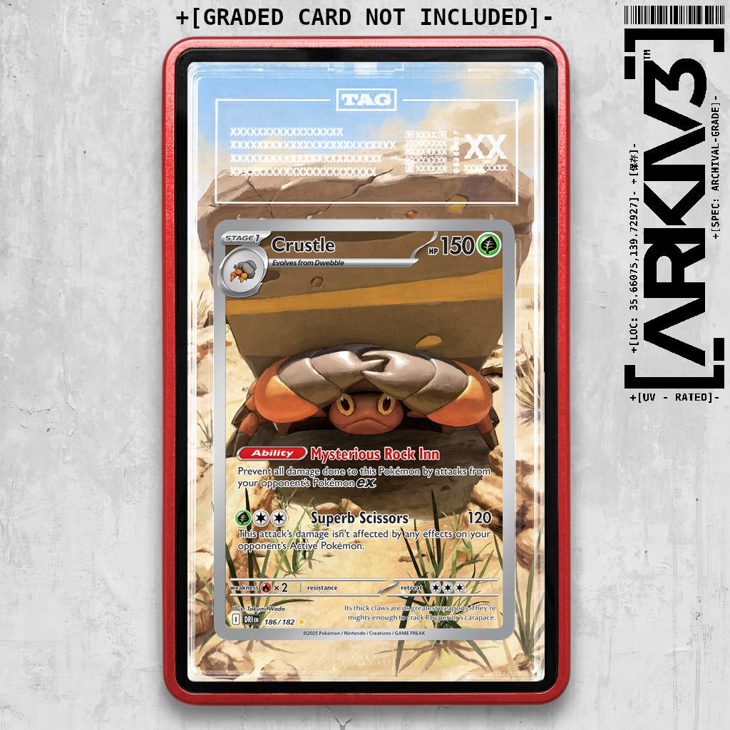 ARKIV3 TAG graded front - Red