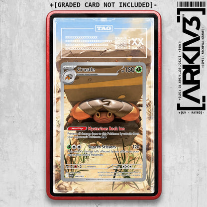 ARKIV3 TAG graded front - Red