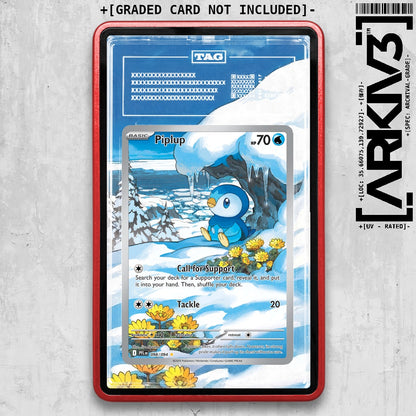 ARKIV3 TAG graded front - Red