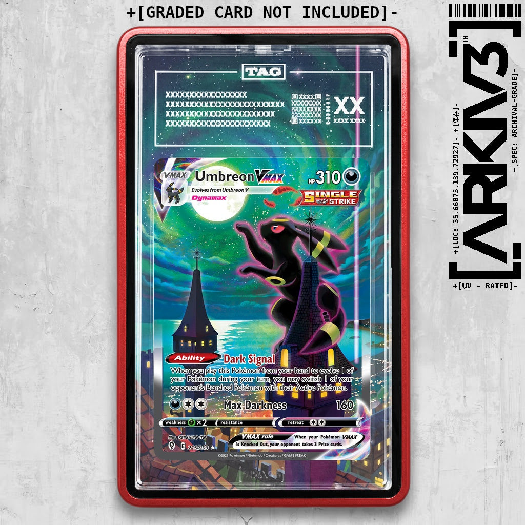 ARKIV3 TAG graded front - Red