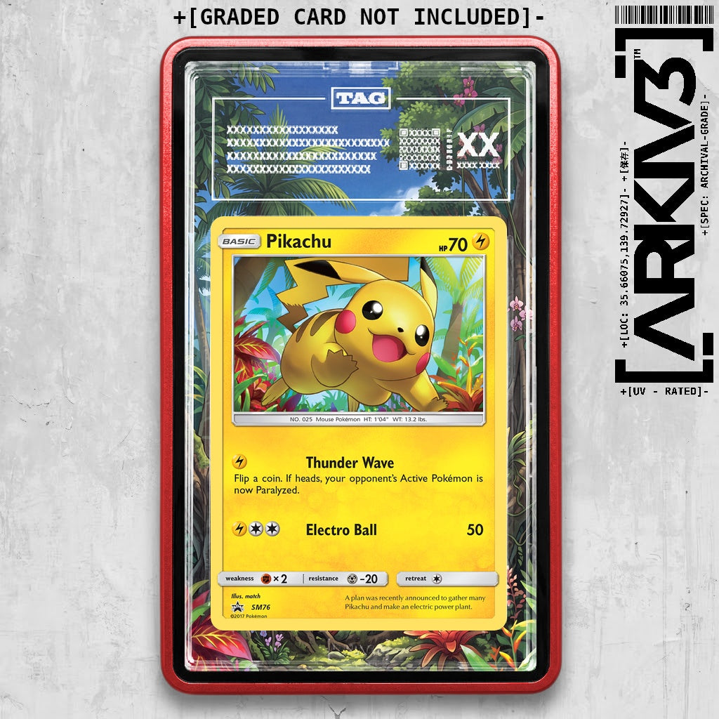 ARKIV3 TAG graded front - Red