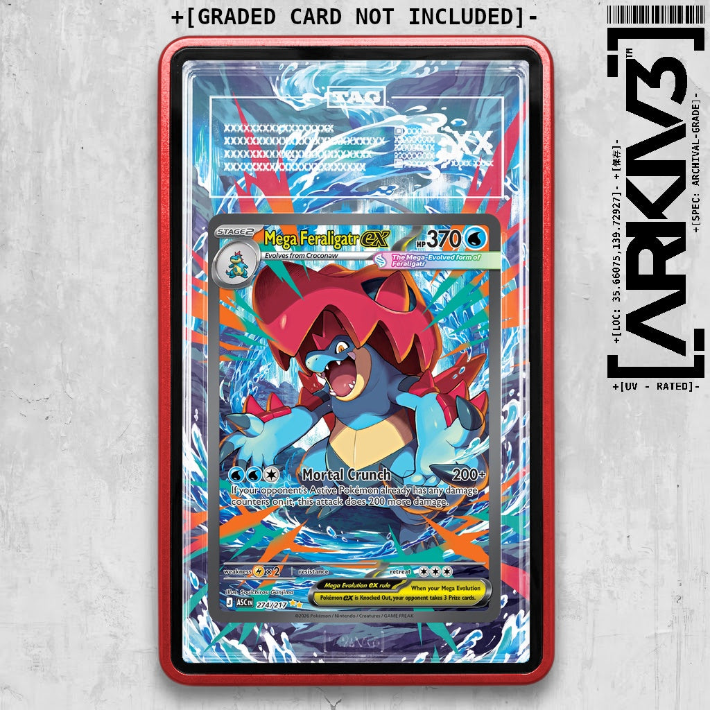 ARKIV3 TAG graded front - Red