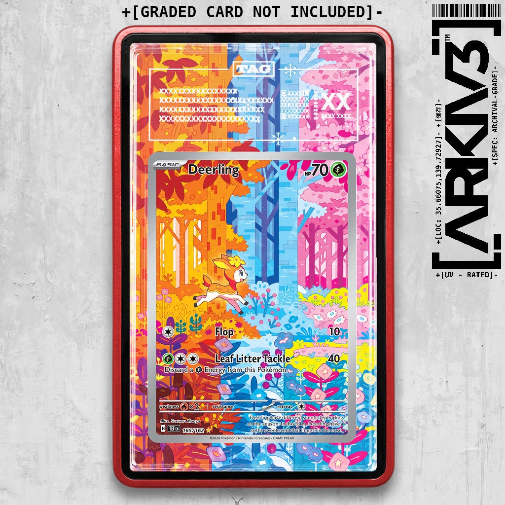 ARKIV3 TAG graded front - Red