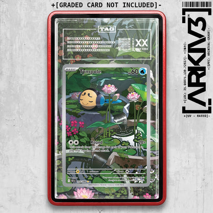 ARKIV3 TAG graded front - Red