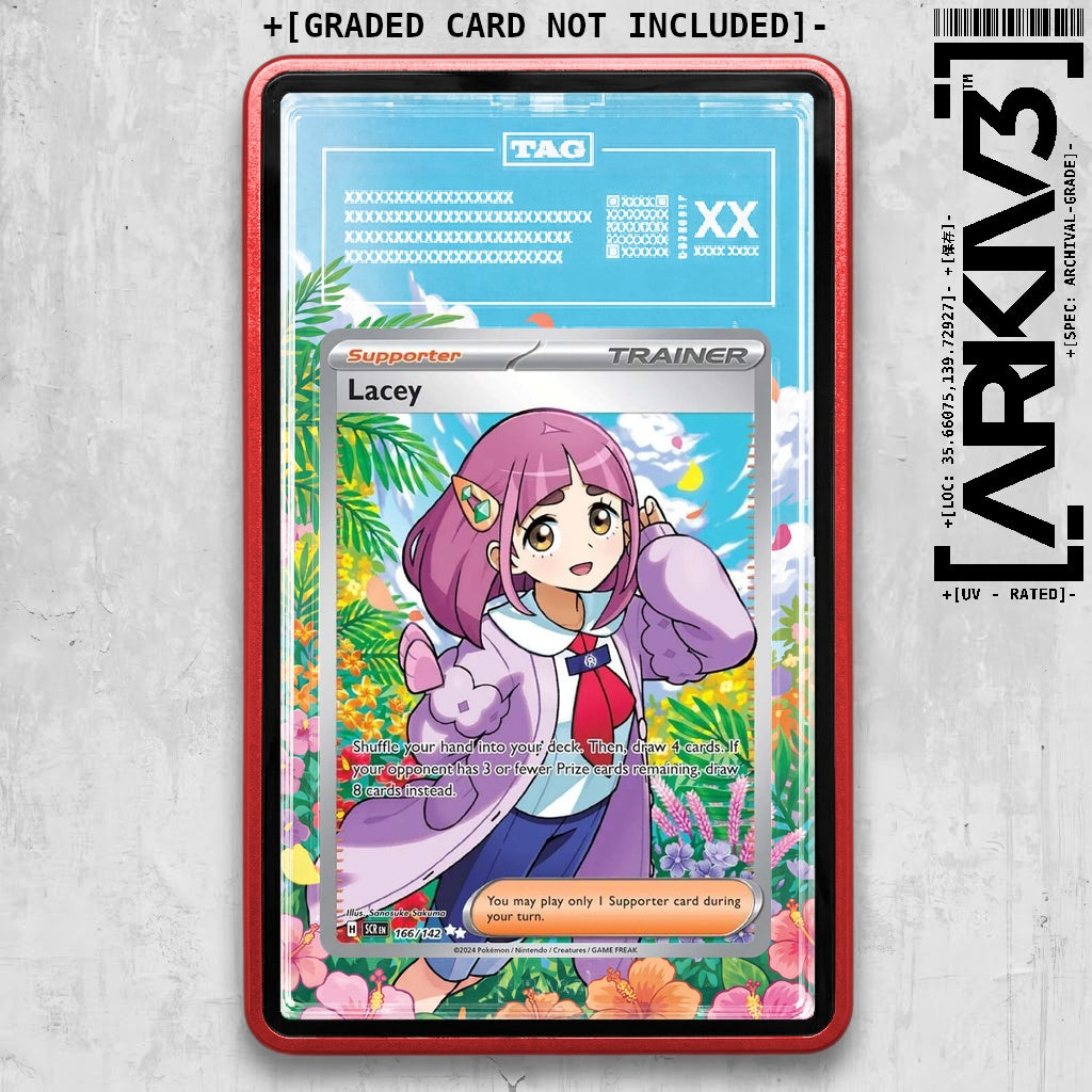 ARKIV3 TAG graded front - Red