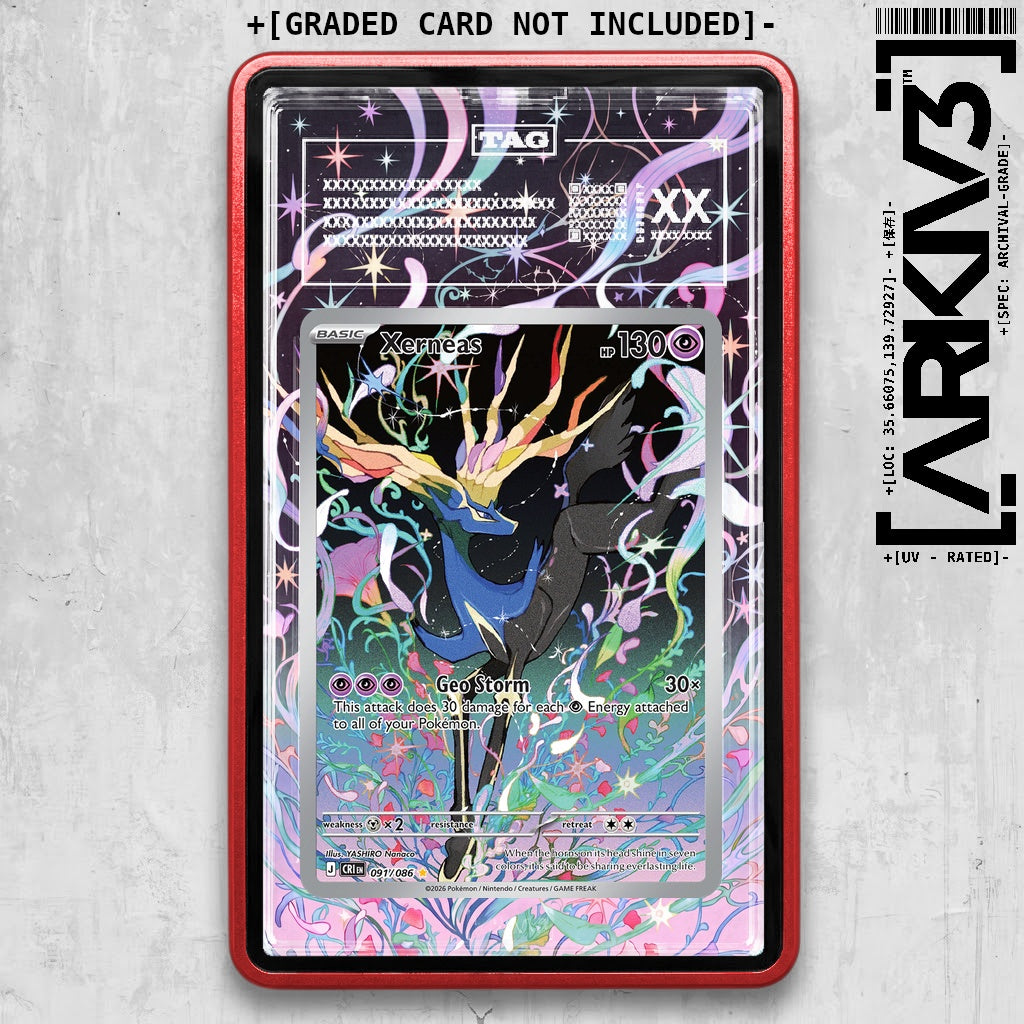 ARKIV3 TAG graded front - Red