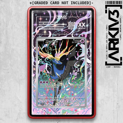 ARKIV3 TAG graded front - Red