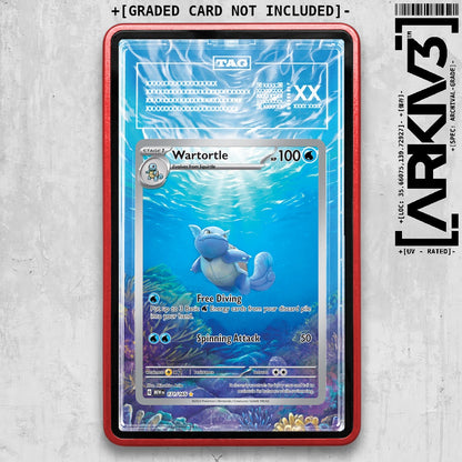 ARKIV3 TAG graded front - Red