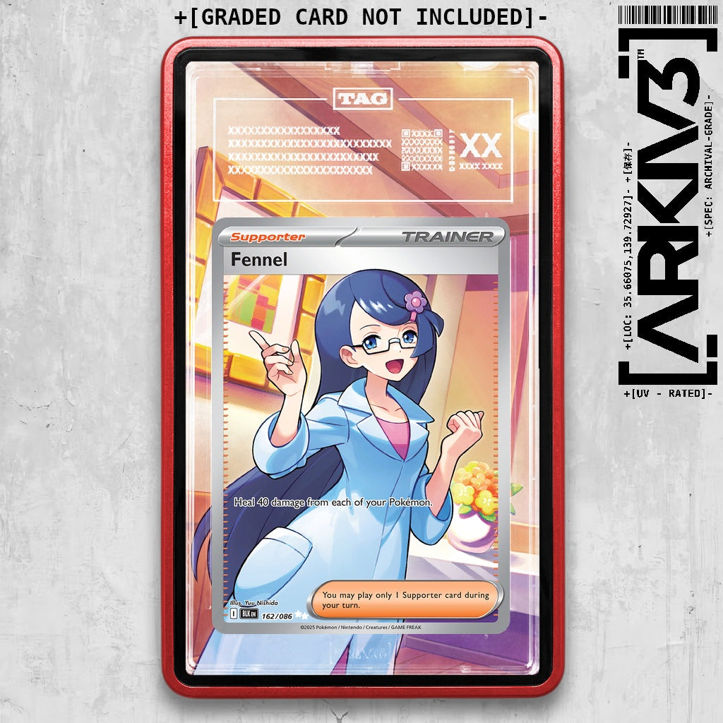 ARKIV3 TAG graded front - Red