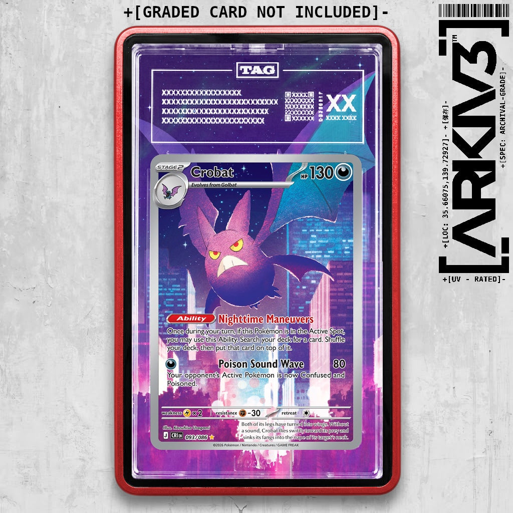 ARKIV3 TAG graded front - Red