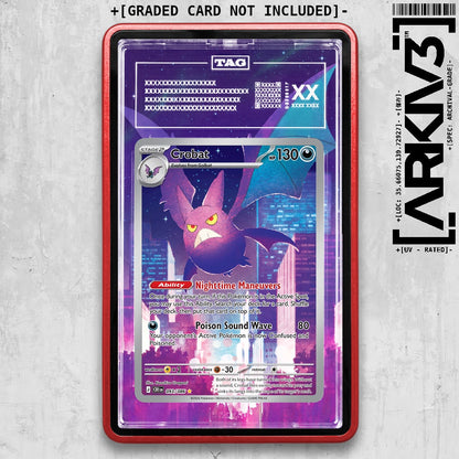 ARKIV3 TAG graded front - Red