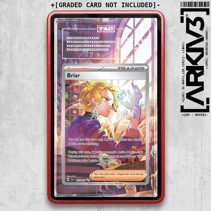 ARKIV3 TAG graded front - Red