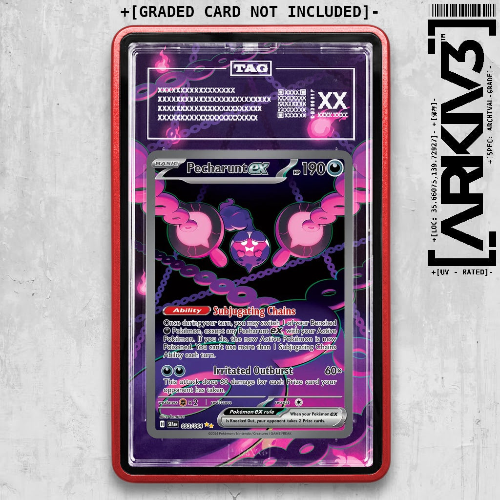 ARKIV3 TAG graded front - Red