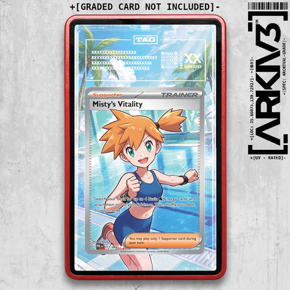 ARKIV3 TAG graded front - Red