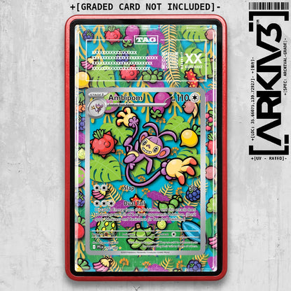 ARKIV3 TAG graded front - Red