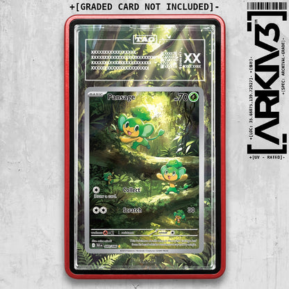 ARKIV3 TAG graded front - Red
