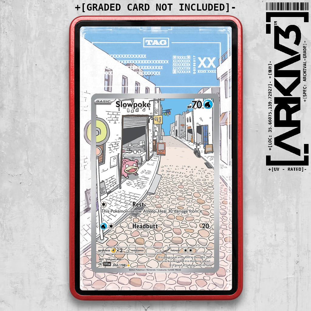 ARKIV3 TAG graded front - Red