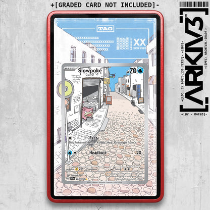 ARKIV3 TAG graded front - Red