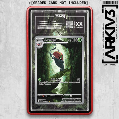 ARKIV3 TAG graded front - Red