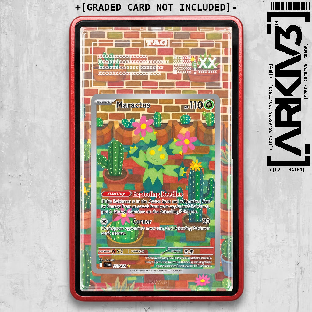 ARKIV3 TAG graded front - Red