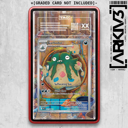 ARKIV3 TAG graded front - Red