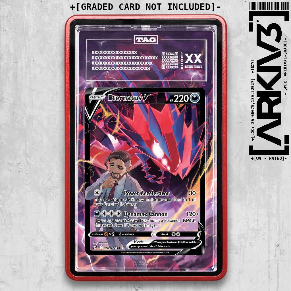 ARKIV3 TAG graded front - Red
