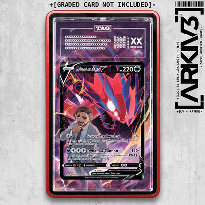 ARKIV3 TAG graded front - Red