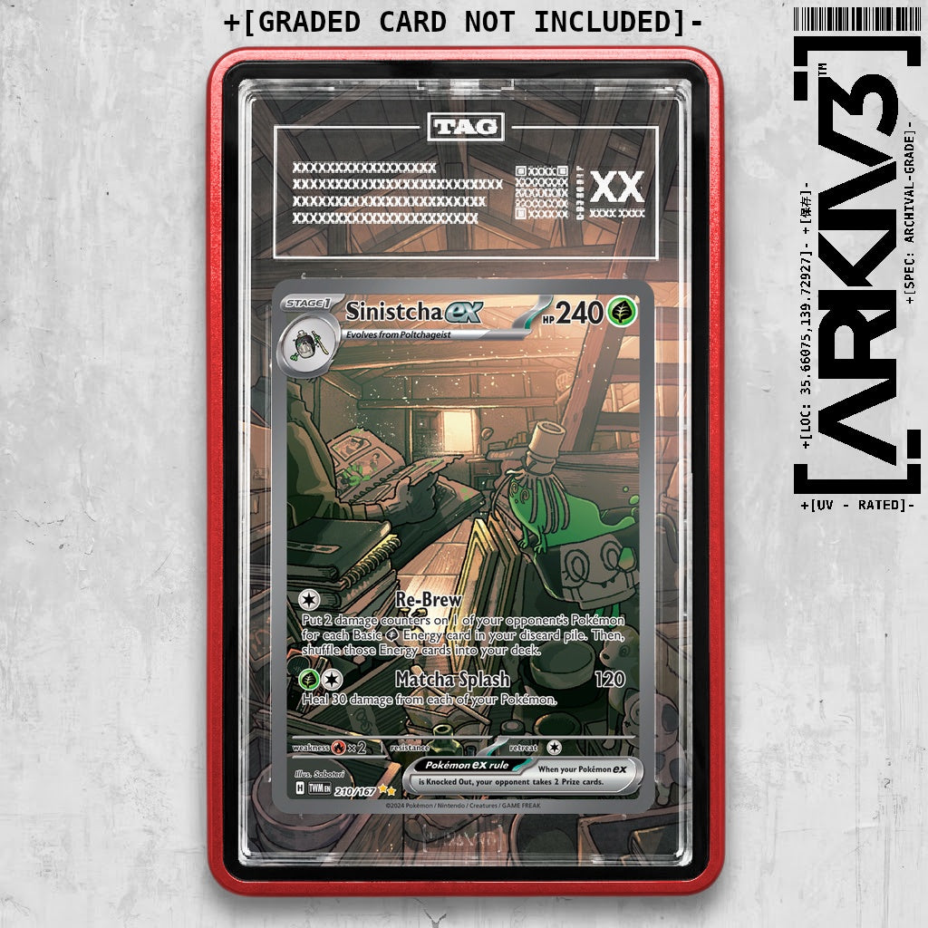 ARKIV3 TAG graded front - Red
