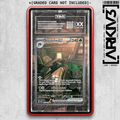 ARKIV3 TAG graded front - Red
