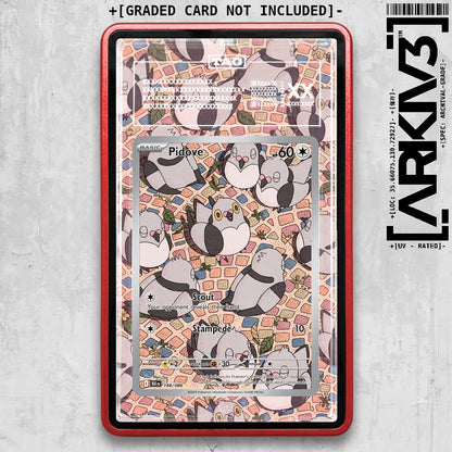 ARKIV3 TAG graded front - Red