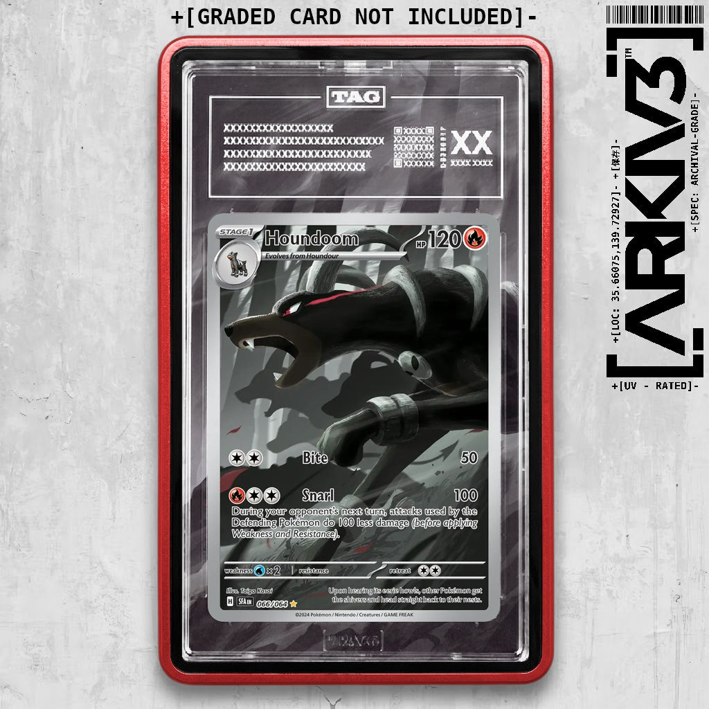 ARKIV3 TAG graded front - Red