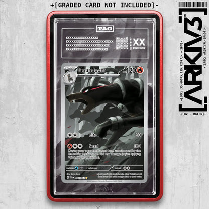 ARKIV3 TAG graded front - Red