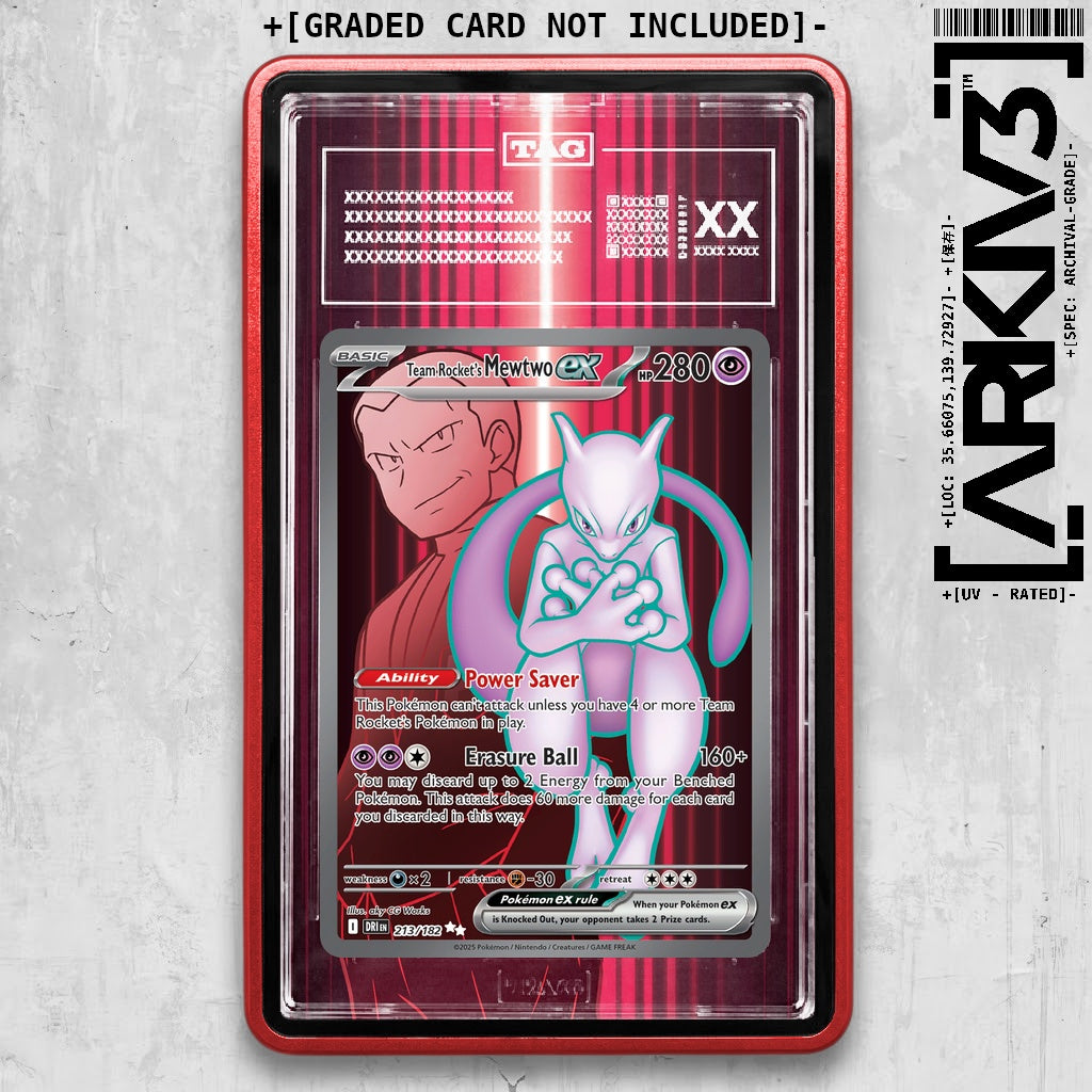 ARKIV3 TAG graded front - Red