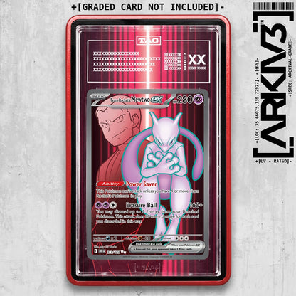 ARKIV3 TAG graded front - Red