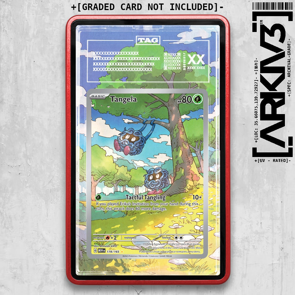 ARKIV3 TAG graded front - Red