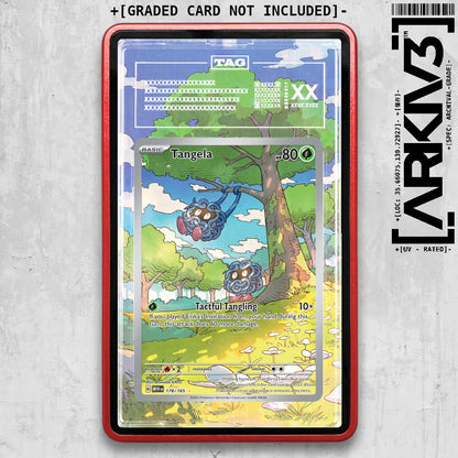 ARKIV3 TAG graded front - Red