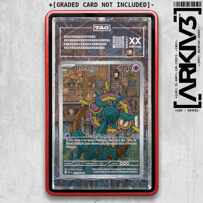ARKIV3 TAG graded front - Red