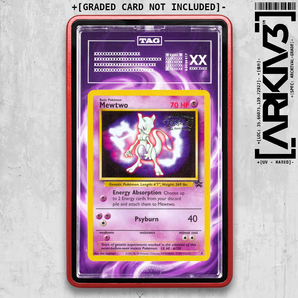ARKIV3 TAG graded front - Red