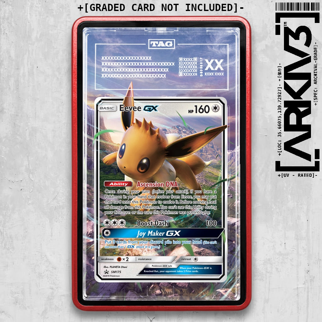 ARKIV3 TAG graded front - Red