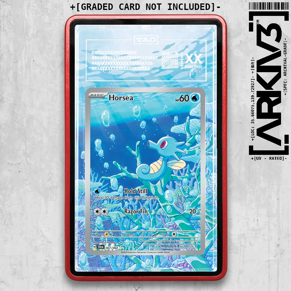 ARKIV3 TAG graded front - Red