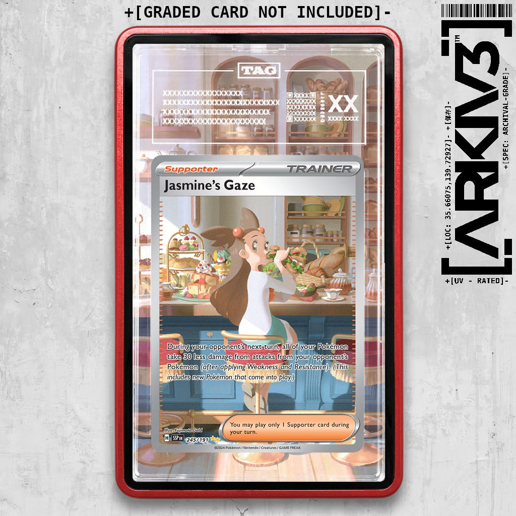ARKIV3 TAG graded front - Red