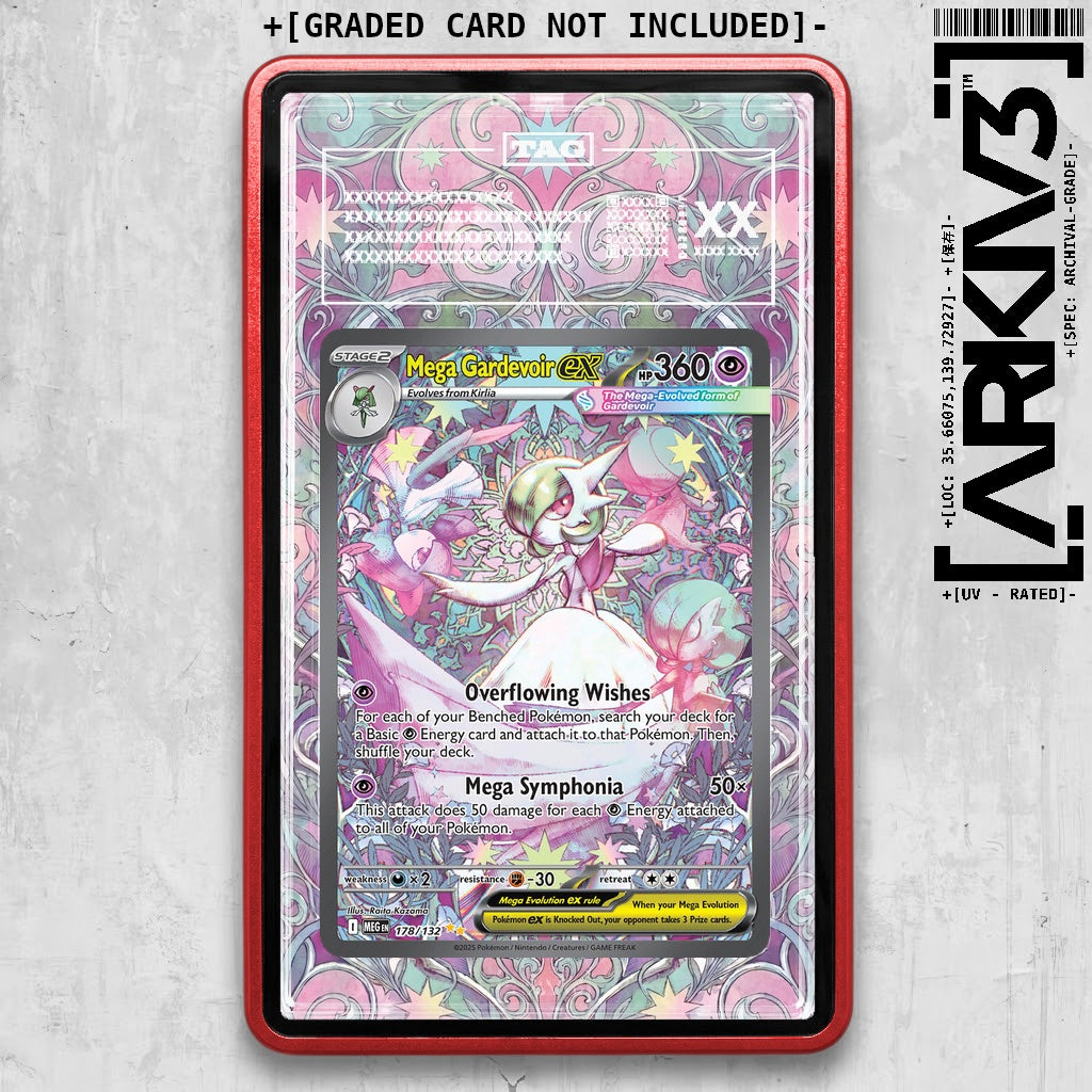 ARKIV3 TAG graded front - Red