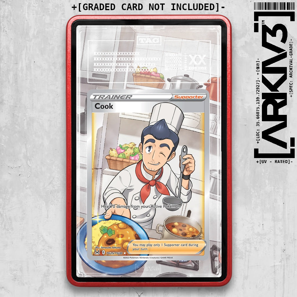 ARKIV3 TAG graded front - Red