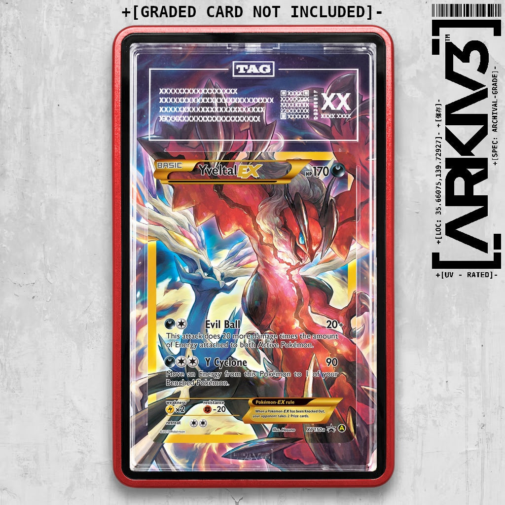 ARKIV3 TAG graded front - Red