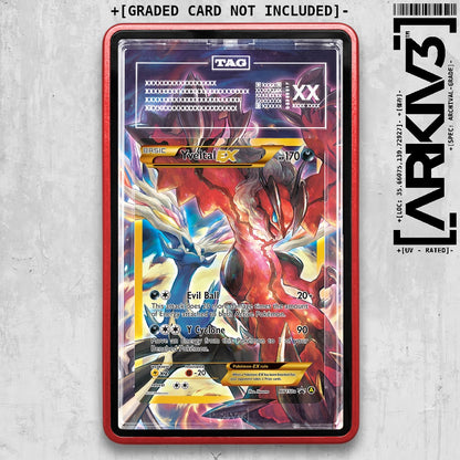 ARKIV3 TAG graded front - Red
