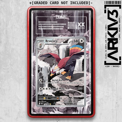 ARKIV3 TAG graded front - Red