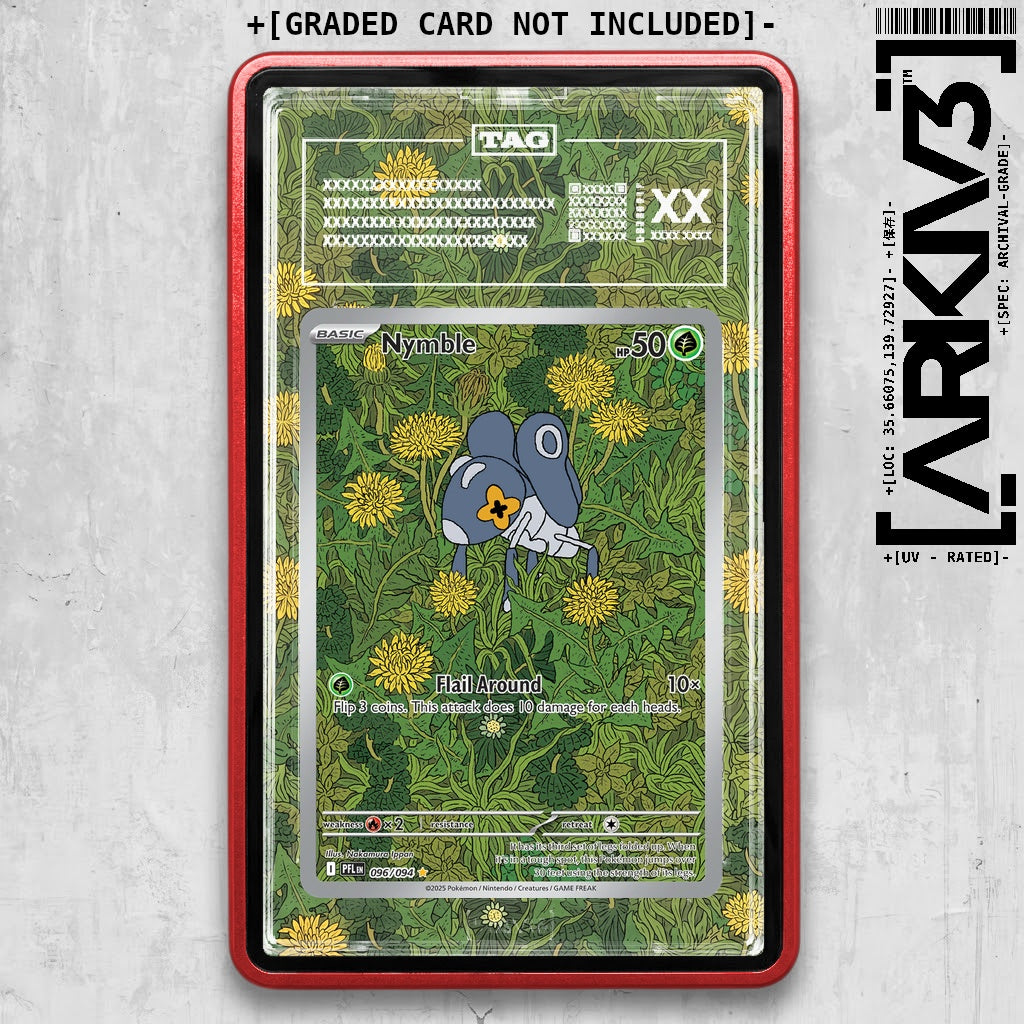 ARKIV3 TAG graded front - Red