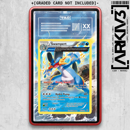 ARKIV3 TAG graded front - Red